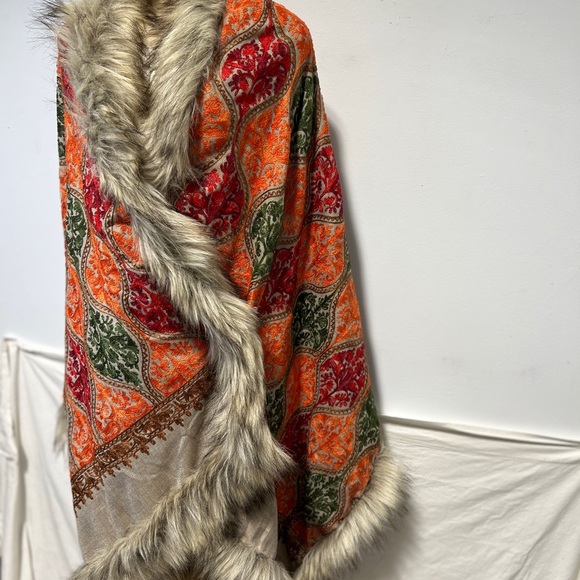 Pashmina shawl stole scarf for women | Wedding shawl | Bridal shawl | Shawl - Picture 13 of 13